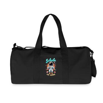 Schulkind 2026 Einschulung 2026 Schulanfang - Recycelte Canvas-Sporttasche von Stanley/Stella - Schwarz - Vorne