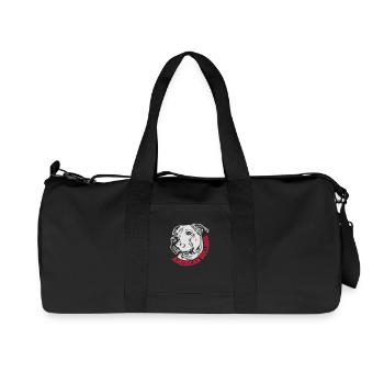 636 American Bulldog - Recycelte Canvas-Sporttasche von Stanley/Stella - Schwarz - Vorne