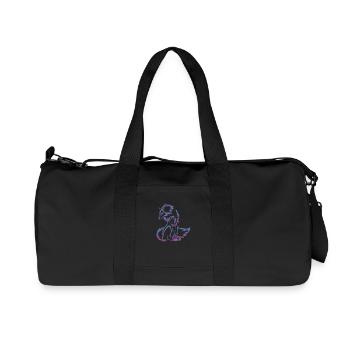 Wolf - Recycelte Canvas-Sporttasche von Stanley/Stella - Schwarz - Vorne