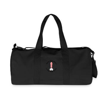 safe sex only - Sac de sport en toile recyclée Stanley/Stella - noir - Devant