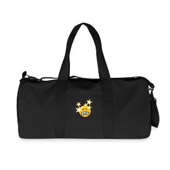 Smiley Hangover - Recycled Canvas Sports Bag by Stanley/Stella - black - Front