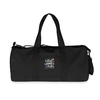 Tambours pour Jésus - Sac de sport en toile recyclée Stanley/Stella - noir - Devant