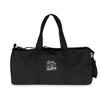 Précision pour des cils parfaits - Sac de sport en toile recyclée Stanley/Stella - noir - Devant