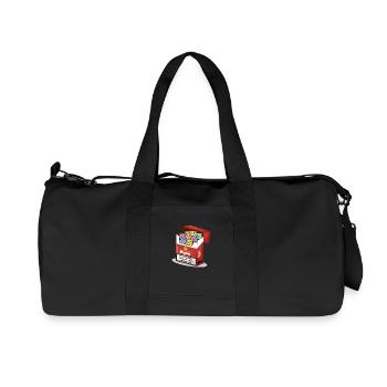Katzen erhöhen die Lebenserwartung, lustige Katze - Recycelte Canvas-Sporttasche von Stanley/Stella - Schwarz - Vorne