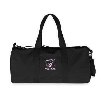 Je Peux Pas J ai Guitare - Sac de sport en toile recyclée Stanley/Stella - noir - Devant
