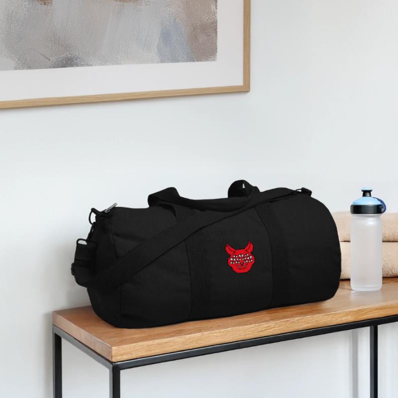 Cat Demon Many Eyes Devil Hell Evil Monster Recycled Canvas Sports Bag by Stanley/Stella