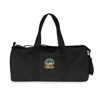 1974 Vintage Anniversaire Rétro 1974.Edition 2025. - Sac de sport en toile recyclée Stanley/Stella - noir - Devant