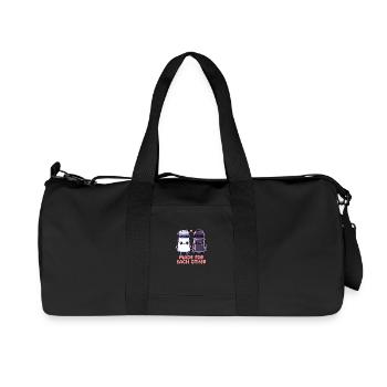 Salt and pepper - Recycled Canvas Sports Bag by Stanley/Stella - black - Front