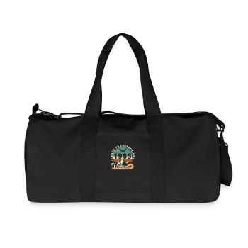 Bis zur Perfektion gealtert 1965 Retro -Edition 2025. - Recycelte Canvas-Sporttasche von Stanley/Stella - Schwarz - Vorne