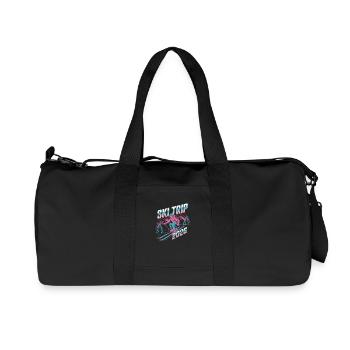 Ski trip 2026 - Recycled Canvas Sports Bag by Stanley/Stella - black - Front