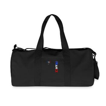 Rugby Player Fan Rugby Supporter Rugby France - Recycled Canvas Sports Bag by Stanley/Stella - black - Front