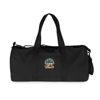 1945 Vintage Anniversaire Rétro 1945.Edition 2025. - Sac de sport en toile recyclée Stanley/Stella - noir - Devant