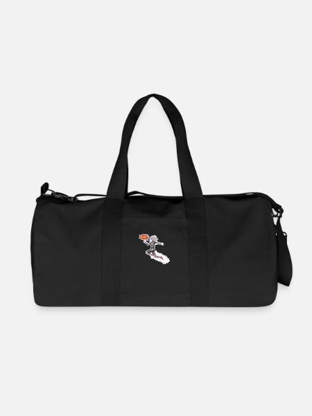 LAUFEN - Recycelte Canvas-Sporttasche von Stanley/Stella - Schwarz