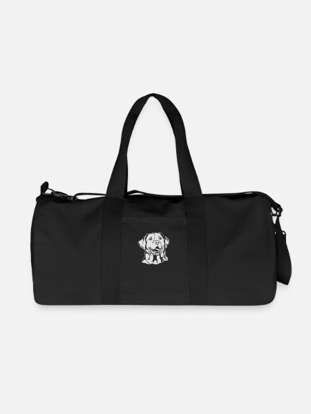 LABRADOR PORTRAIT - Recycelte Canvas-Sporttasche von Stanley/Stella - Schwarz
