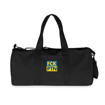 Fck ptn - Recycled Canvas Sports Bag by Stanley/Stella - black - Front