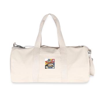 Für Versicherungsprofis, die Kaffee lieben - Recycelte Canvas-Sporttasche von Stanley/Stella - Naturweiß - Vorne