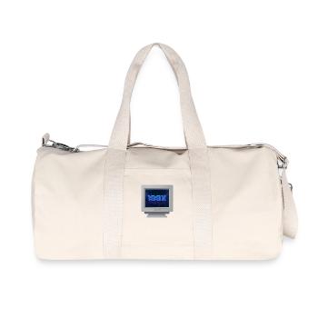 CRT Design - Rétro 90 - Sac de sport en toile recyclée Stanley/Stella - blanc naturel - Devant