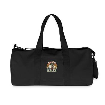 Inspiration amusante pour les fans de tricot - Sac de sport en toile recyclée Stanley/Stella - noir - Devant