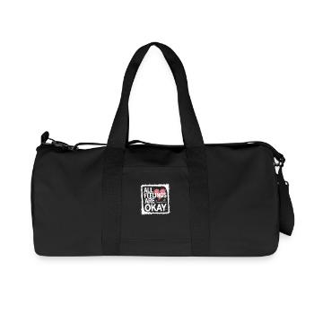 Dicton de la pleine conscience : Tous les sentiments sont bons - Sac de sport en toile recyclée Stanley/Stella - noir - Devant