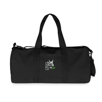 Sei Fuchs - Recycelte Canvas-Sporttasche von Stanley/Stella - Schwarz - Vorne