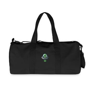 OVNI Alien - Sac de sport en toile recyclée Stanley/Stella - noir - Devant