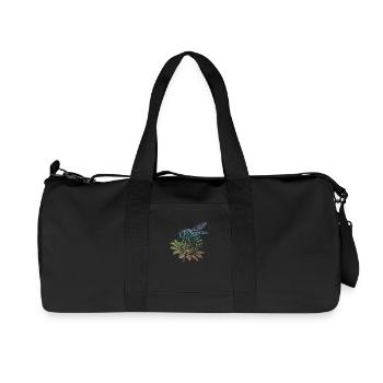 Honigbiene - Recycelte Canvas-Sporttasche von Stanley/Stella - Schwarz - Vorne