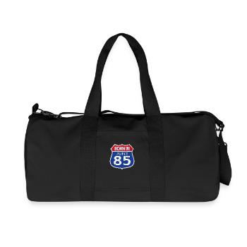 Born in June 1985 - Recycled Canvas Sports Bag by Stanley/Stella - black - Front