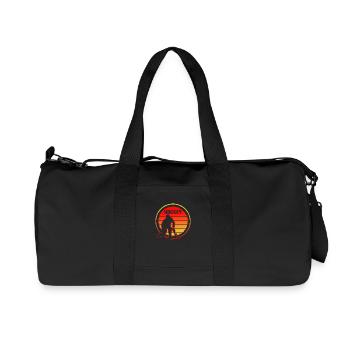 Hockey Hockey sur gazon Joueurs de hockey Saison de hockey - Sac de sport en toile recyclée Stanley/Stella - noir - Devant