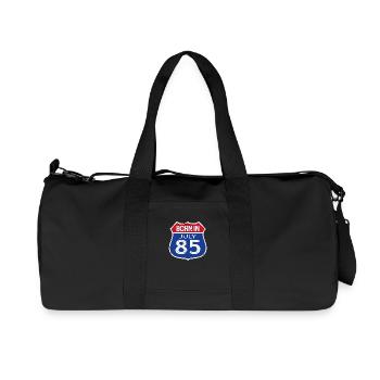 Born in July 1985 - Recycled Canvas Sports Bag by Stanley/Stella - black - Front