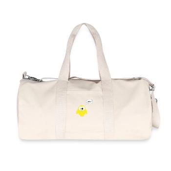 piou dev - Sac de sport en toile recyclée Stanley/Stella - blanc naturel - Devant