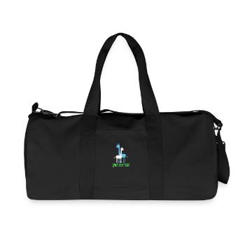 Big sister - Recycled Canvas Sports Bag by Stanley/Stella - black - Front
