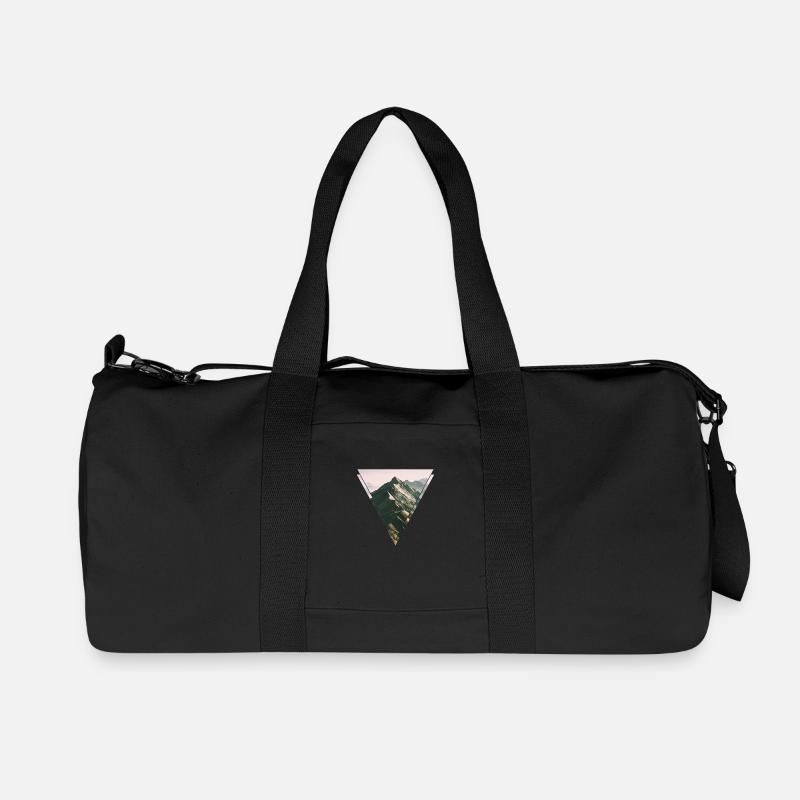 Augstmatthorn - Recycelte Canvas-Sporttasche von Stanley/Stella - Schwarz