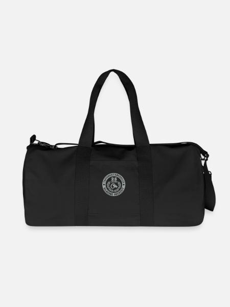 Tapferkeitsmedaille 25 Jahre Silberne Hochzeit - Recycelte Canvas-Sporttasche von Stanley/Stella - Schwarz