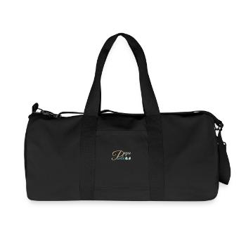 Papa poule - Sac de sport en toile recyclée Stanley/Stella - noir - Devant