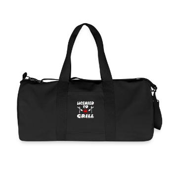 Griller - Sac de sport en toile recyclée Stanley/Stella - noir - Devant