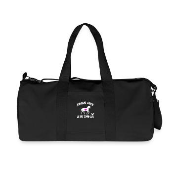 Farm - Recycled Canvas Sports Bag by Stanley/Stella - black - Front