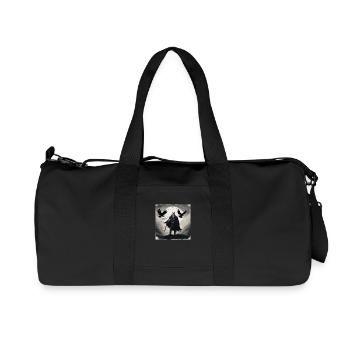 Rückkehr von Odin - Recycelte Canvas-Sporttasche von Stanley/Stella - Schwarz - Vorne