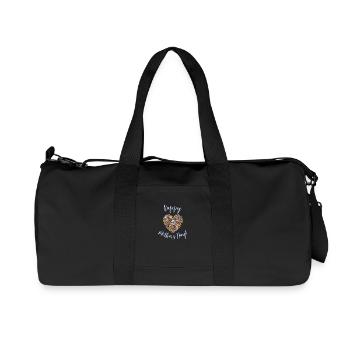 Happy Mothers Day - Recycled Canvas Sports Bag by Stanley/Stella - black - Front