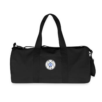 Moin symbole signe timbre - Sac de sport en toile recyclée Stanley/Stella - noir - Devant