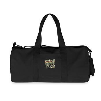 Original 1976 Vintage Vintage Retro Birthday - Recycled Canvas Sports Bag by Stanley/Stella - black - Front