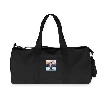 Je suis heureux - Sac de sport en toile recyclée Stanley/Stella - noir - Devant