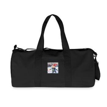 Siup - Recycled Canvas Sports Bag by Stanley/Stella - black - Front