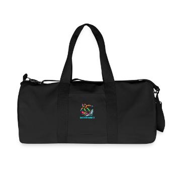 Snowboarders - Recycled Canvas Sports Bag by Stanley/Stella - black - Front