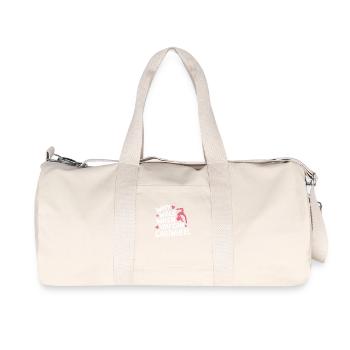 Gymnastique Gymnastique - Sac de sport en toile recyclée Stanley/Stella - blanc naturel - Devant