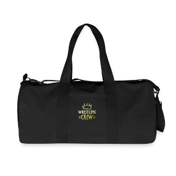 Wrestling Crew - Recycled Canvas Sports Bag by Stanley/Stella - black - Front