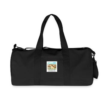 Barcelona Park Güell - Recycled Canvas Sports Bag by Stanley/Stella - black - Front
