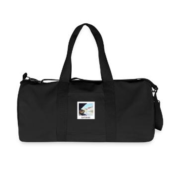 Luzern - Recycelte Canvas-Sporttasche von Stanley/Stella - Schwarz - Vorne