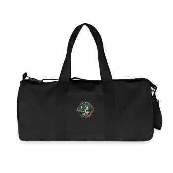 Ramadan Gift Eid Mubarak Islam Allah Muslim - Recycled Canvas Sports Bag by Stanley/Stella - black - Front
