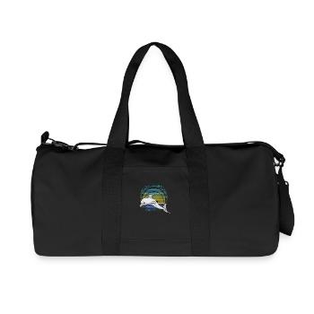 Dolphin - Recycled Canvas Sports Bag by Stanley/Stella - black - Front