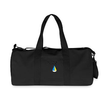 Ancrée dans le bonheur - Sac de sport en toile recyclée Stanley/Stella - noir - Devant